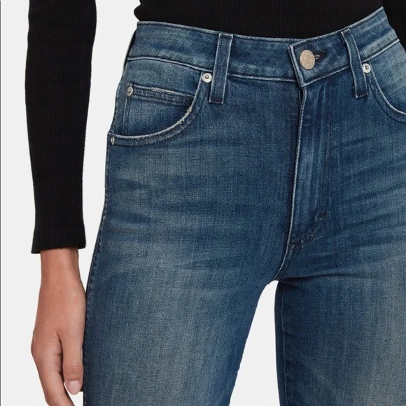 AMO High Rise Stix Crop Skinny Jeans